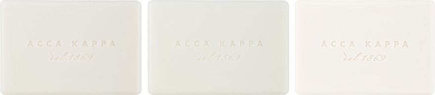 Zestaw - Acca Kappa Soap Collection (3 x soap 150 g) — Zdjęcie N2