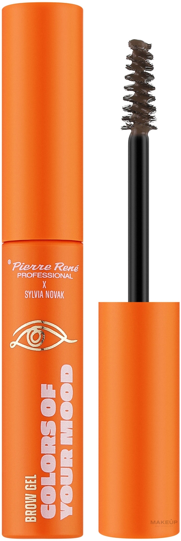 Żel do brwi w kolorze brązowym - Pierre Rene Brow Gel Colors Of Your Mood — Zdjęcie 10 ml