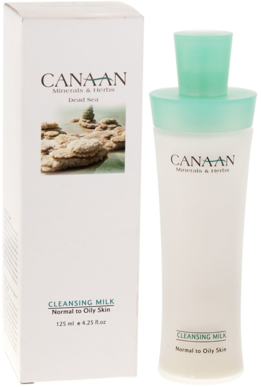 Oczyszczające mleczko do skóry normalnej i tłustej - Canaan Minerals & Herbs Cleansing Milk Normal to Oily Skin — фото N1