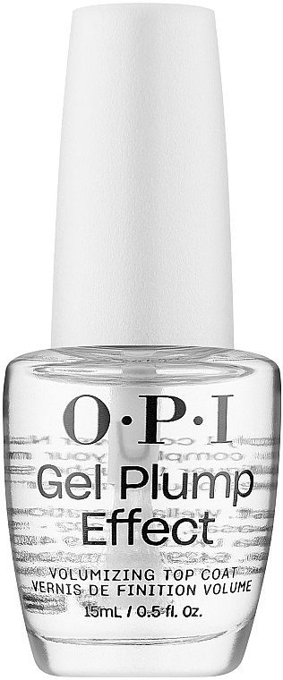 Top coat do paznokci - OPI Plumping Volumizing Top Coat — Zdjęcie N1