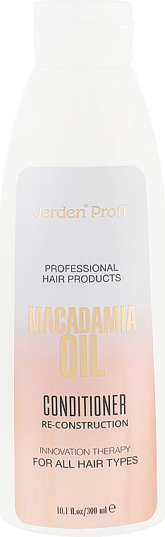 Odżywka do włosów z olejkiem makadamia - Jerden Proff Macadamia Oil Conditioner — Zdjęcie N1