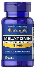 Suplement diety Melatonina, 1 mg - Puritan's Pride Melatonin — Zdjęcie N1