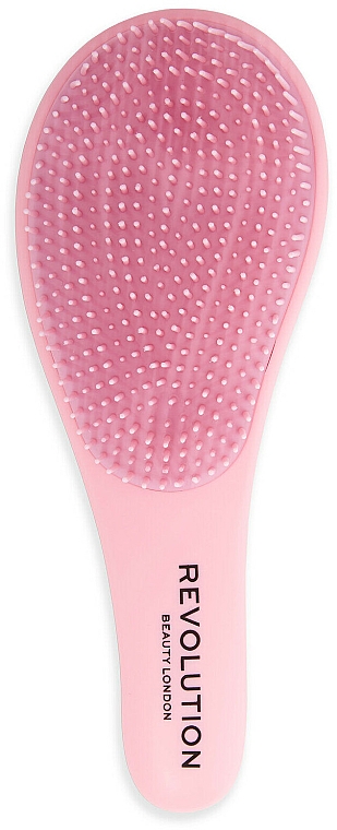 Szczotka do włosów, różowa - Makeup Revolution Detangle Me! Pink Detangling Hair Brush — Zdjęcie N1