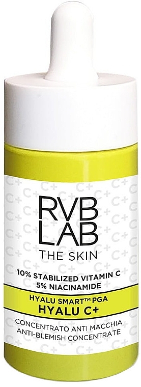 Serum do twarzy przeciw plamom pigmentacyjnym - RVB LAB Hyalu C+ Anti-Spot Concentrate — Zdjęcie N1