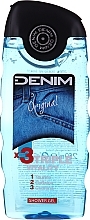 PRZECENA! Denim Original - Zestaw (ash/lot 100 ml + deo/spray 150 ml + sh/gel 250 ml) * — Zdjęcie N4