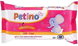 Kup Chusteczki nawilżane z alantoiną dla dzieci, 84 szt. - Cleanic Petino Delicate&Fresh