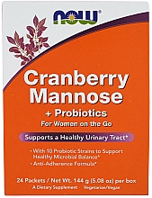 Kup Naturalny suplement Żurawina - Now Foods Cranberry Mannose + Probiotics