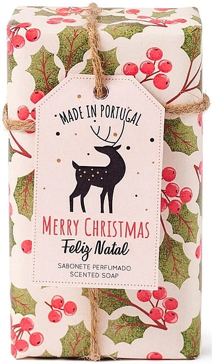 Mydło naturalne Sosna i cedr - Essencias De Portugal Merry Christmas  — Zdjęcie N1