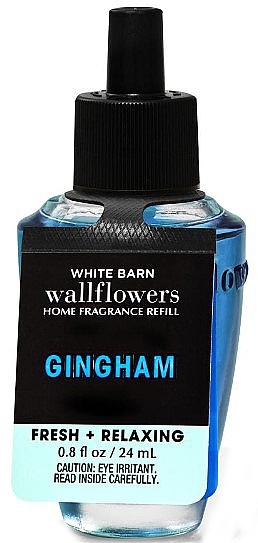 Bath and Body Works Gingham Fresh + Relaxing Enhanced Fragrance - Wymienny dyfuzor zapachowy — Zdjęcie N1