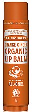 Kup Balsam do ust Pomarańcza i imbir - Dr Bronner’s Orange & Ginger Lip Balm