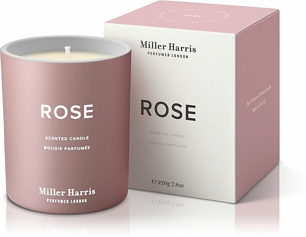 Świeca zapachowa - Miller Harris Rose Scented Candle — Zdjęcie N3