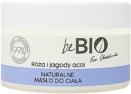 Kup Naturalne masło do ciała Róża i jagody acai - BeBio