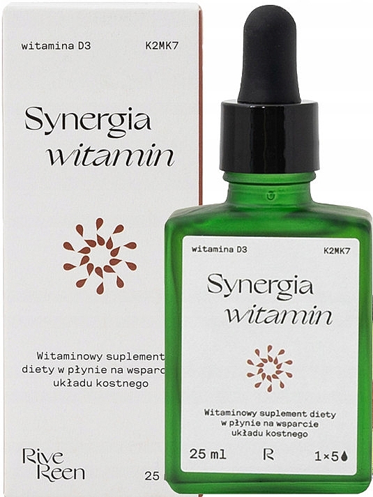 Suplement diety wspierający układ kostny - Rivereen Vitamin Synergy — Zdjęcie N1