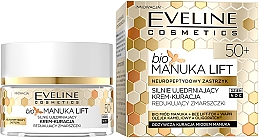 Kup Ujędrniający krem-kuracja redukujący zmarszczki na dzień i na noc 50+ - Eveline Cosmetics bioManuka Lift 