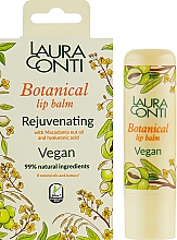 Kup Odmładzający balsam do ust z olejkiem makadamia - Laura Conti Botanical Vegan Rejuvenating