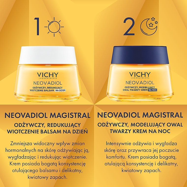 Zestaw do pielęgnacji twarzy - Vichy Neovadiol Magistral (d/balm/50ml + n/cr/50ml) — Zdjęcie N2