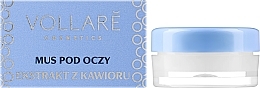 Odmładzający mus do okolic oczu - Vollare Cosmetics Caviar Extract Under Eye Mousse — Zdjęcie N2