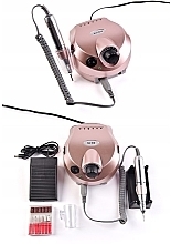 Kup PRZECENA! Frezarka do manicure i pedicure w kolorze różowego złota - Lewer Nail Drill R2 PRE-502 65W *