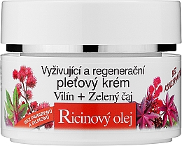 Kup Odżywczo-regenerujący krem do twarzy z olejem rycynowym - Bione Cosmetics Nourishing & Regenerating Face Cream With Castor Oil