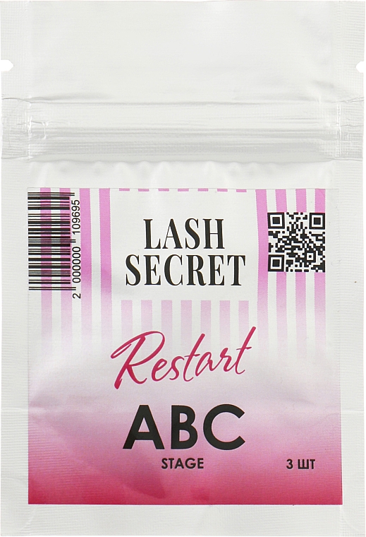 Zestaw do laminowania rzęs ABC - Lash Secret Stage ABC Restart