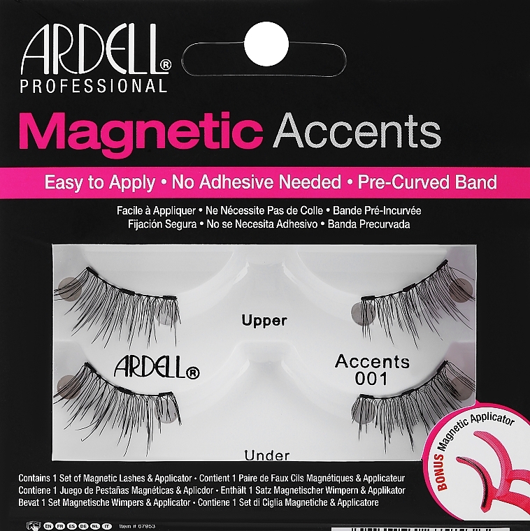 Sztuczne rzęsy na pasku magnetycznym - Ardell Magnetic Accents 001