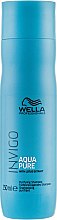 Oczyszczający szampon do włosów z lotosem - Wella Professionals Invigo Aqua Pure Shampoo — Zdjęcie N1