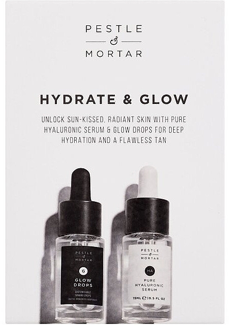 Zestaw - Pestle & Mortar Hydrate & Glow (f/ser/2x15ml) — Zdjęcie N1