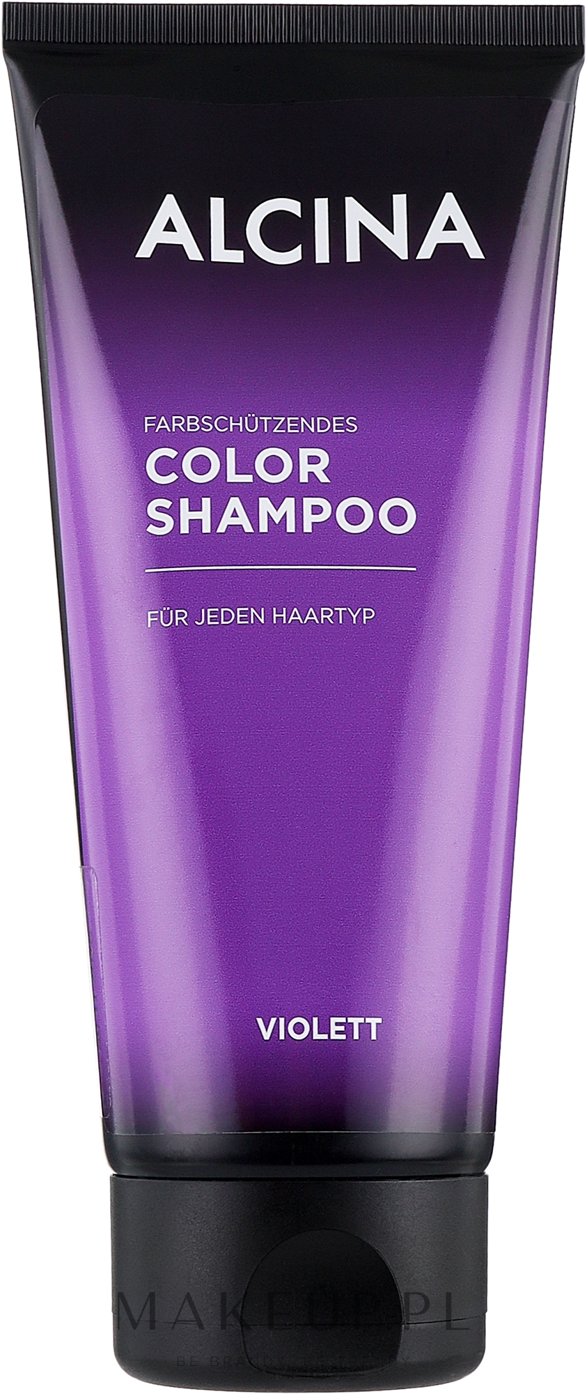 Szampon zapobiegający żółknięciu włosów - Alcina Color-Shampoo Violett — Zdjęcie 200 ml