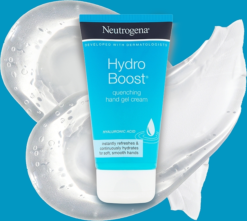 Krem do rąk - Neutrogena Hydro Boost Quenching Hand Gel Cream — Zdjęcie N2