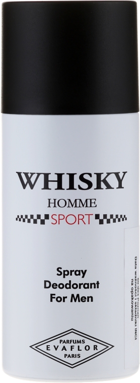Evaflor Whisky Homme Sport - Dezodorant w sprayu dla mężczyzn — Zdjęcie N1