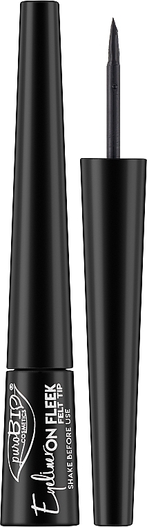 PREZENT! Eyeliner do oczu - PuroBio Cosmetics On Fleek Eyeliner Felt Tip — Zdjęcie N1