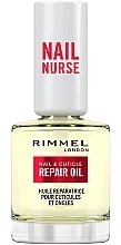 Rewitalizujący olejek do paznokci i skórek - Rimmel Nail Nurse Nail & Cuticle Repair Oil — Zdjęcie N1