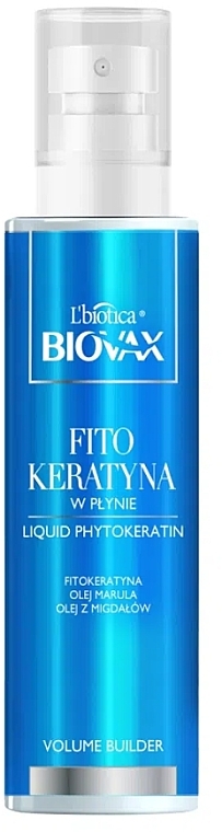 Odżywka do włosów Fitokeratyna w płynie - L'Biotica Biovax Fitokeratyna — Zdjęcie N1