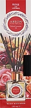 Dyfuzor zapachowy Róża i lawenda - Areon Home Perfume Rose & Lavender Oil Reed Diffuser — Zdjęcie N1