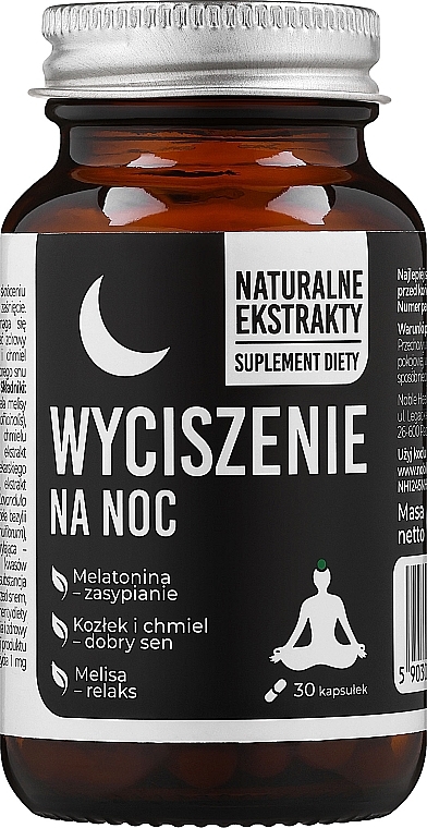 Suplement diety Wyciszenie na noc - Noble Health Calm For The Night — Zdjęcie N1