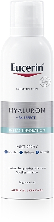Nawilżający spray do twarzy - Eucerin Hyaluron Filler Anti-Age Refreshing Mist Spray