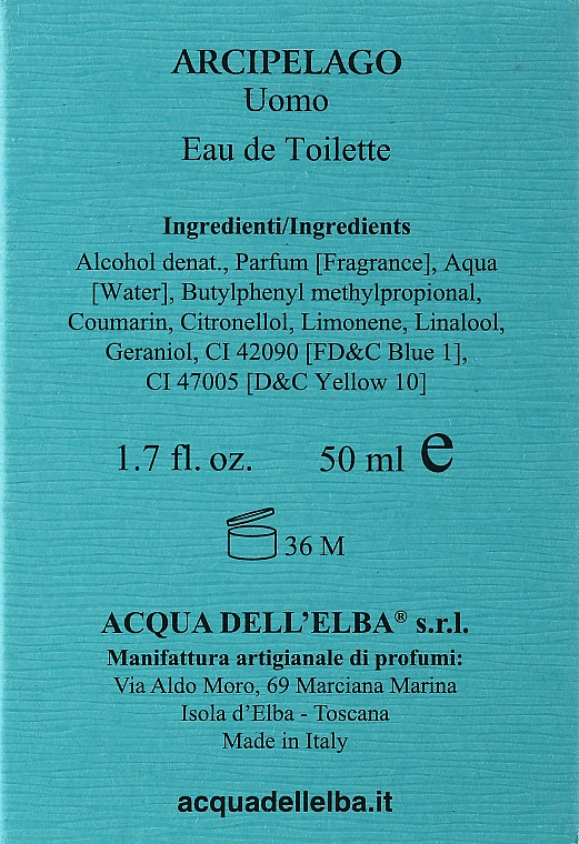 Acqua dell Elba Arcipelago Men - Woda toaletowa — Zdjęcie N6