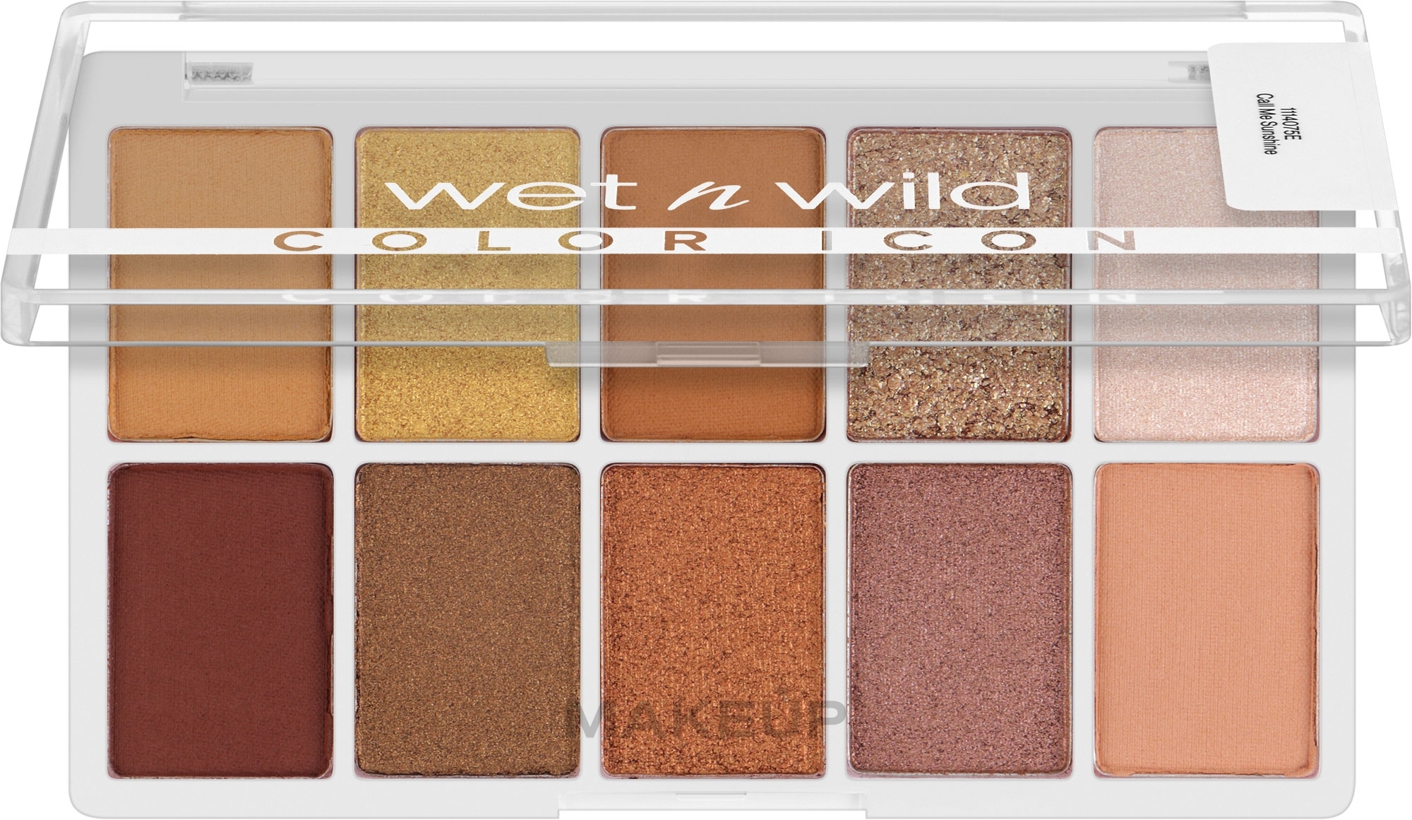 PREZENT! Paleta cieni do powiek - Wet N Wild Color Icon 10-Pan Eyeshadow Palette — Zdjęcie Call Me Sunshine