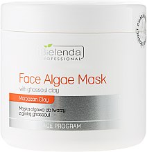 Kup Maska algowa do twarzy z glinką ghassoul - Bielenda Professional Face Algae Mask With Ghassoul Clay