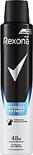 Antyperspirant w sprayu dla mężczyzn - Rexona Men MotionSense Invisible Ice Fresh Spray — Zdjęcie N3