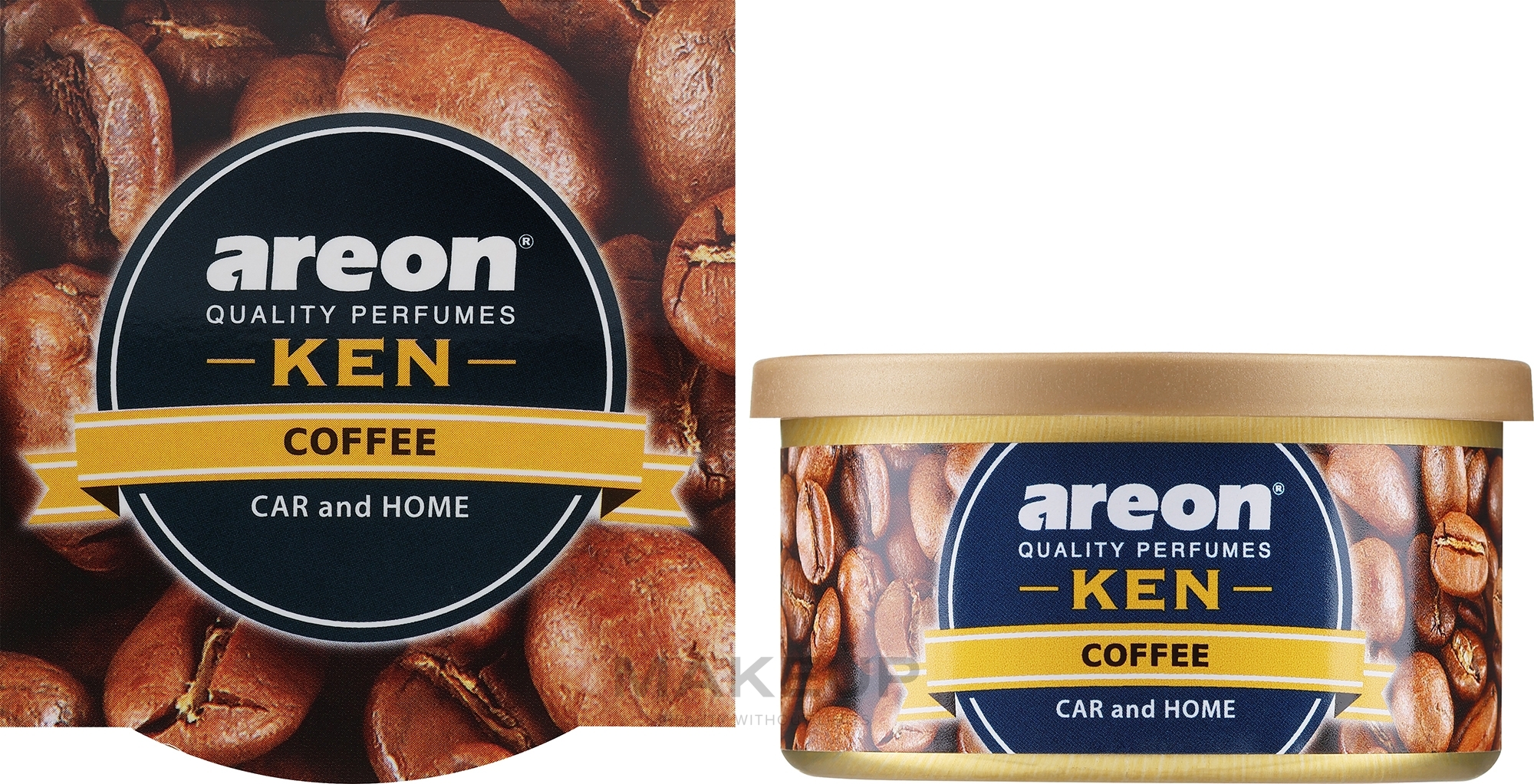 Odświeżacz powietrza Kawa - Areon Ken Coffee — Zdjęcie 30 g