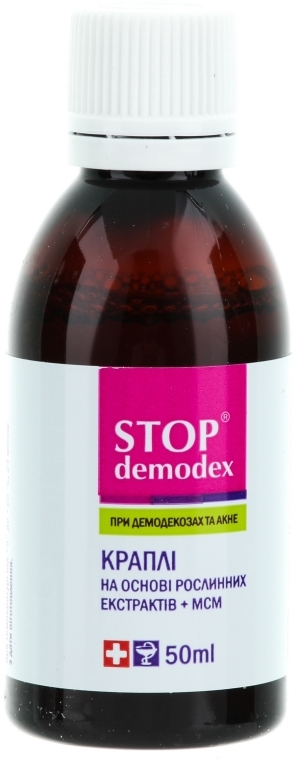 Krople przeciwko demodekozie - FBT FBT Stop Demodex (50 ml) — Zdjęcie N1