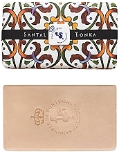 Mydło Drzewo sandałowe i fasola tonka - Castelbel Portuguese Tiles Santal & Tonka Soap — Zdjęcie N1