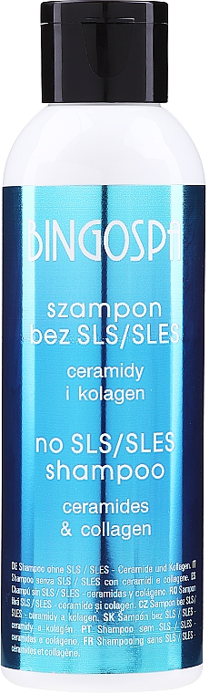 Szampon bez SLES/SLS z kolagenem - BingoSpa Shampoo No SLES/SLS With Collagen