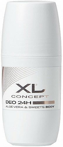 Dezodorant w kulce Aloes i cukierki - Grazette XL Concept Body Deodorant 24H — Zdjęcie N1