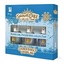 Zestaw lakierów do paznokci - Moyra Kids Effect Nail Polish Snowflake Collection (3x7ml) — Zdjęcie N1