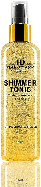 Tonik do ciała z błyszczącymi drobinkami - HD Hollywood Shimmer Tonic