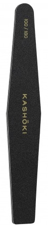 Dwustronny pilnik do paznokci, trapez, 100/180 - Kashoki — Zdjęcie N1
