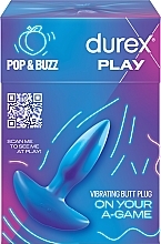 Wibrujący korek analny - Durex Play Vibrating Butt Plug — Zdjęcie N2