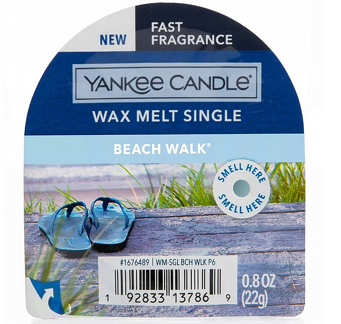 Wosk zapachowy - Yankee Candle Beach Walk Wax Melt — Zdjęcie N1